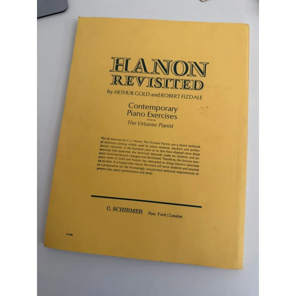 Hanon The Virtuoso Pianist‎ 60 Exercises Piano Sheet Music Schirmer Vol 925 Book